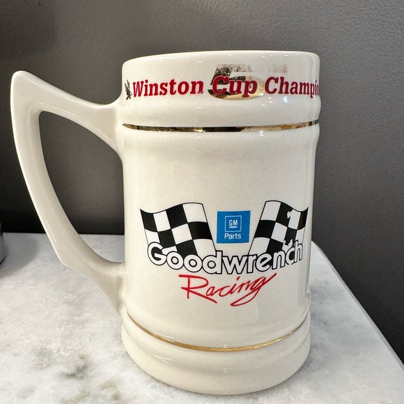 Dale Earnhardt Five Time Winston Cup Championship Ceramic Mug - Collectible - Picture 3 of 13